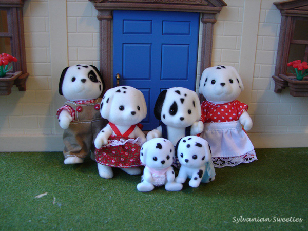 Calico Critters Dalmation Family