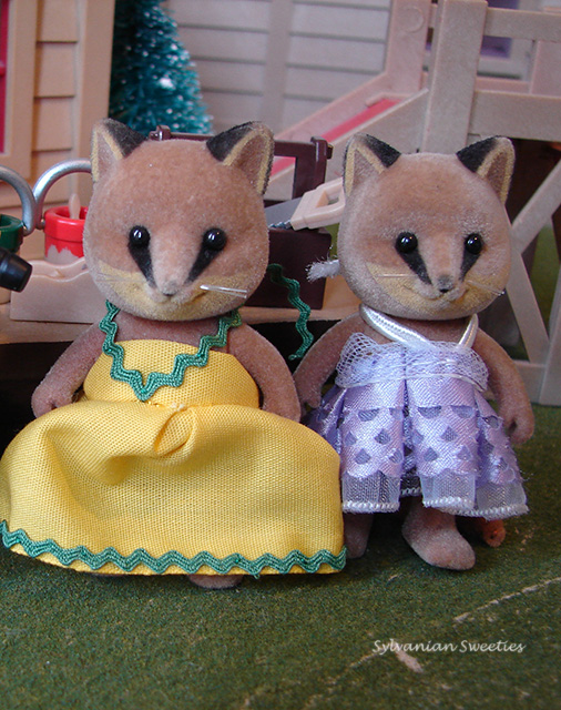 Custom dresses for Renard Fox girls